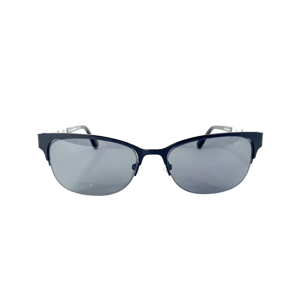 Kate Spade NY Black Metal Half Rim Club Master Glasses Valary 0W93 51 16 135